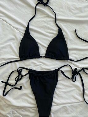 Bikini set in black, size XS